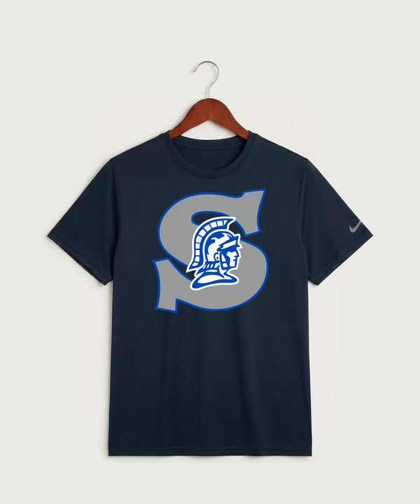 Southwest Football - College Navy Nike Swoosh Sleeve rLegend Tee NKDX8730