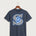 Southwest Football - Heather Navy Port & Co Core Cotton Tee. PC54