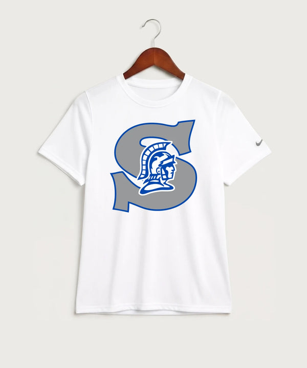 Southwest Football - White Nike Youth Swoosh Sleeve rLegend Tee NKDX8787