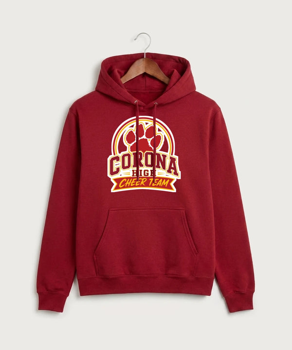 Corona Senior High School Cheer - Cardinal Hoodie Value