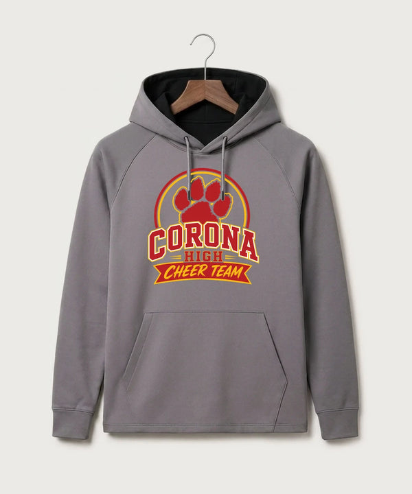 Corona Senior High School Cheer - Gray Hoodie
