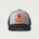 Corona Senior High School Cheer - Grey/ Black New Era - Stretch Mesh Cap. NE1020