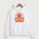 Corona Senior High School Cheer - White Port & Co Core Fleece Pullover Hooded Sweatshirt. PC78H