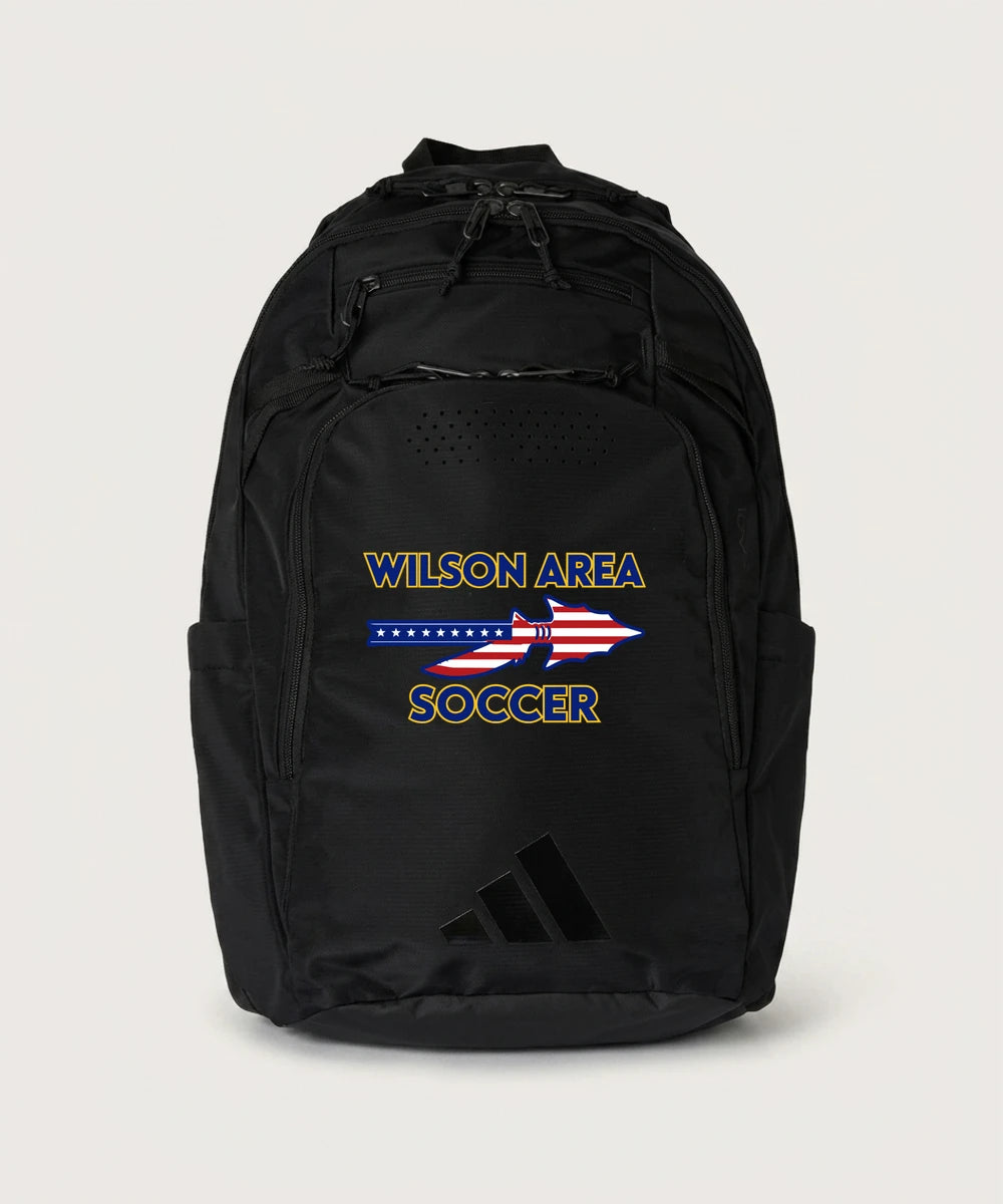 Wilson Area School Soccer Soccer - Black/ Black Defender 5 Backpack