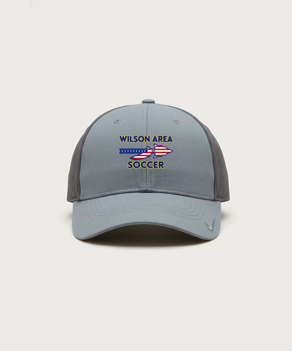 Wilson Area School Soccer Soccer - Cool Grey/ Dark Grey Nike Dri-FIT Legacy Cap NKFB6447