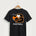Giltner High School Football - Jet Black Port & Co Core Cotton Tee. PC54