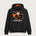 Giltner High School Football - Jet Black Port & Co Core Fleece Pullover Hooded Sweatshirt. PC78H