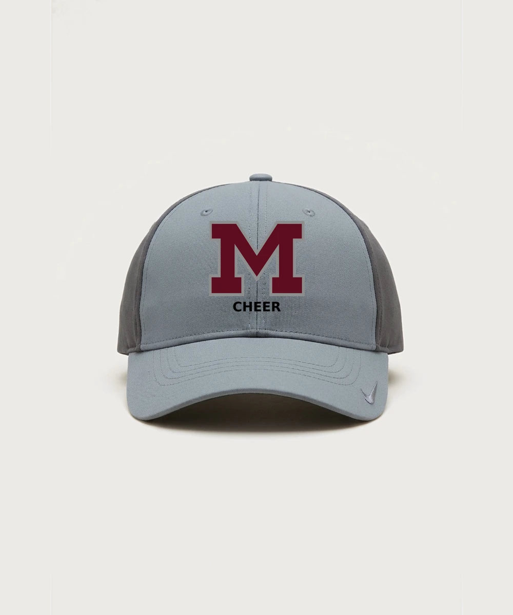 Moline Cheer general - Cool Grey/ Dark Grey Nike Dri-FIT Legacy Cap NKFB6447