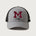 Moline Cheer general - Flag Grey/ Black New Era - Stretch Mesh Cap. NE1020