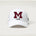 Moline Cheer general - Flag White/ White New Era - Stretch Mesh Cap. NE1020