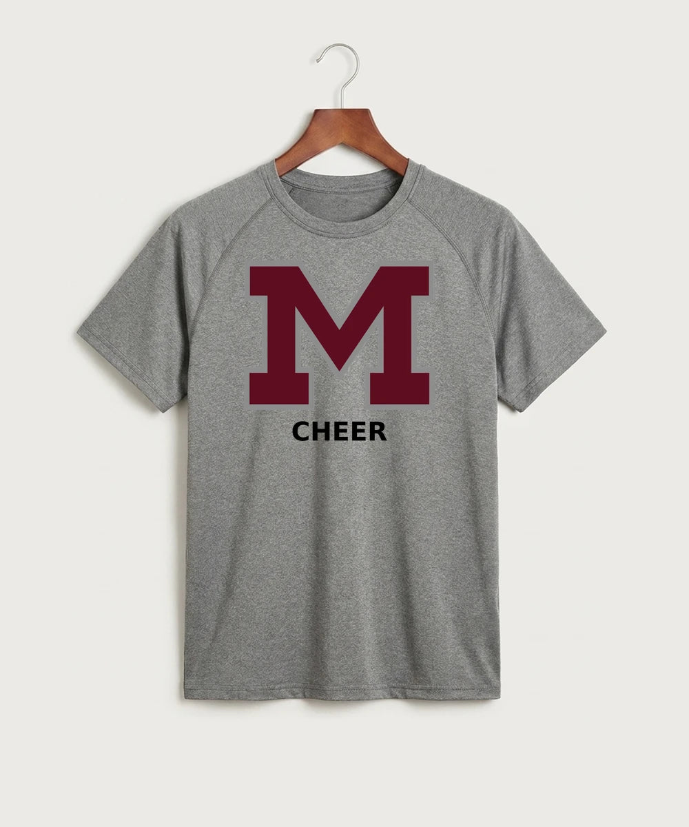 Moline Cheer general - Gray Tee