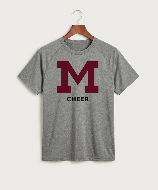 Moline Cheer general - Gray Tee