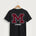 Moline Cheer general - Jet Black Port & Co Core Cotton Tee. PC54