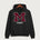 Moline Cheer general - Jet Black Port & Co Core Fleece Pullover Hooded Sweatshirt. PC78H