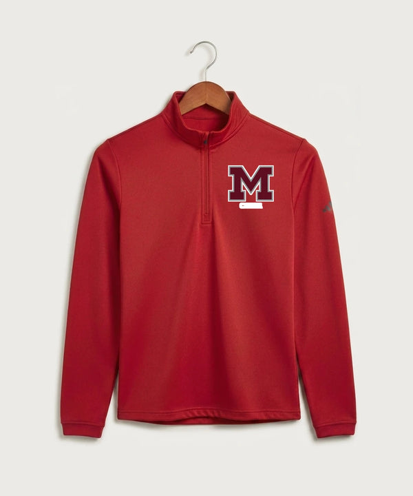 Moline Cheer general - Power Red Men's Ultimate365 Lightweight Quarter-Zip Pullover