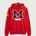 Moline Cheer general - Red Unisex Fleece Hooded Sweatshirt