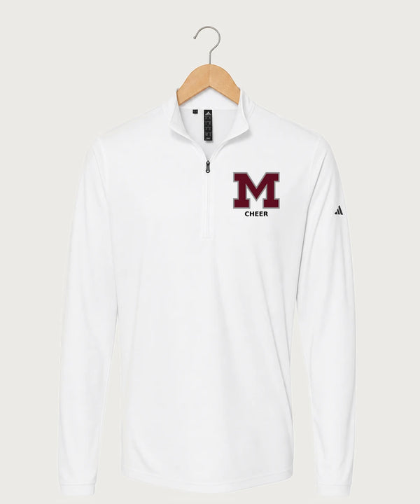 Moline Cheer general - White Men's Ultimate365 Lightweight Quarter-Zip Pullover
