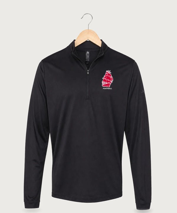 Amboy Football general - Black Men's Ultimate365 Lightweight Quarter-Zip Pullover