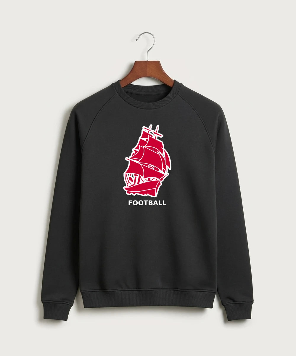 Amboy Football general - Black Crewneck