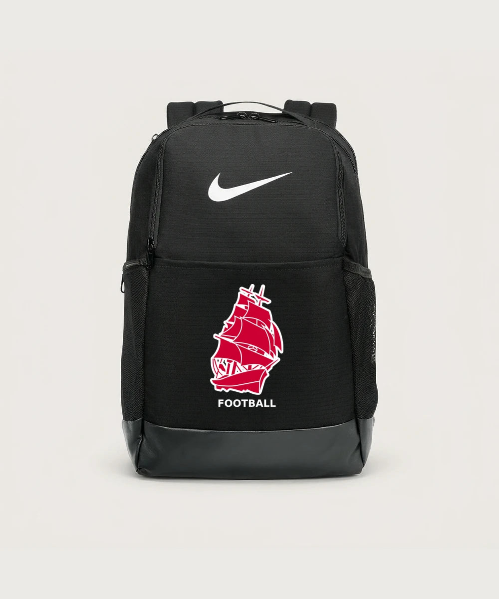 Amboy Football general - Black Nike Brasilia Medium Backpack NKDH7709