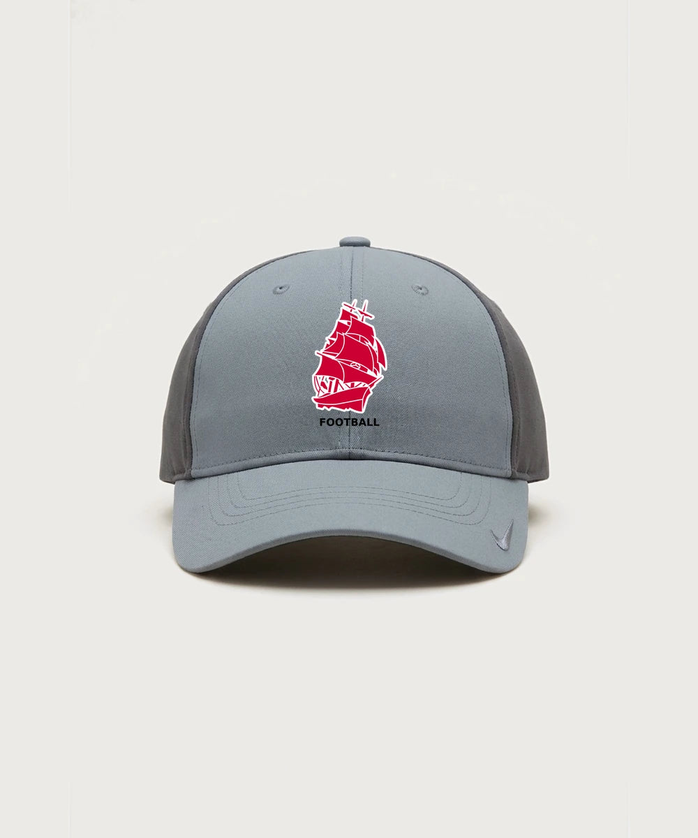 Amboy Football general - Cool Grey/ Dark Grey Nike Dri-FIT Legacy Cap NKFB6447