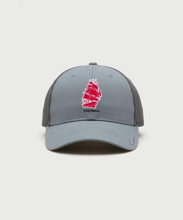 Amboy Football general - Cool Grey/ Dark Grey Nike Dri-FIT Legacy Cap NKFB6447