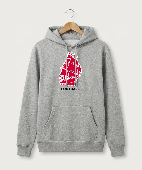Amboy Football general - Heather Grey Hoodie Value