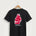 Amboy Football general - Jet Black Port & Co Core Cotton Tee. PC54