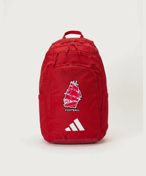 Amboy Football general - Team Power Red/ White Defender 5 Backpack