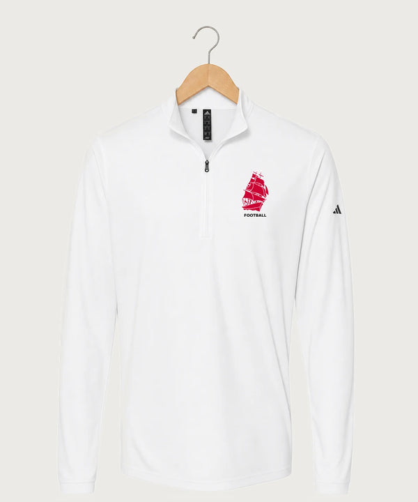 Amboy Football general - White Men's Ultimate365 Lightweight Quarter-Zip Pullover
