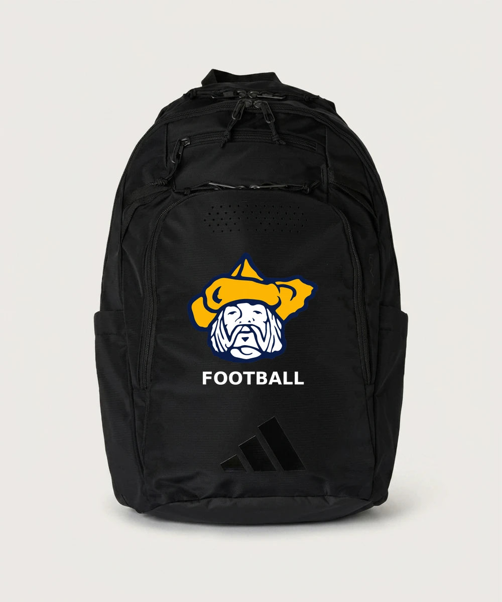 Polo HS Football general - Black/ Black Defender 5 Backpack