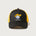 Polo HS Football general - Black/ Gold New Era - Stretch Mesh Cap. NE1020