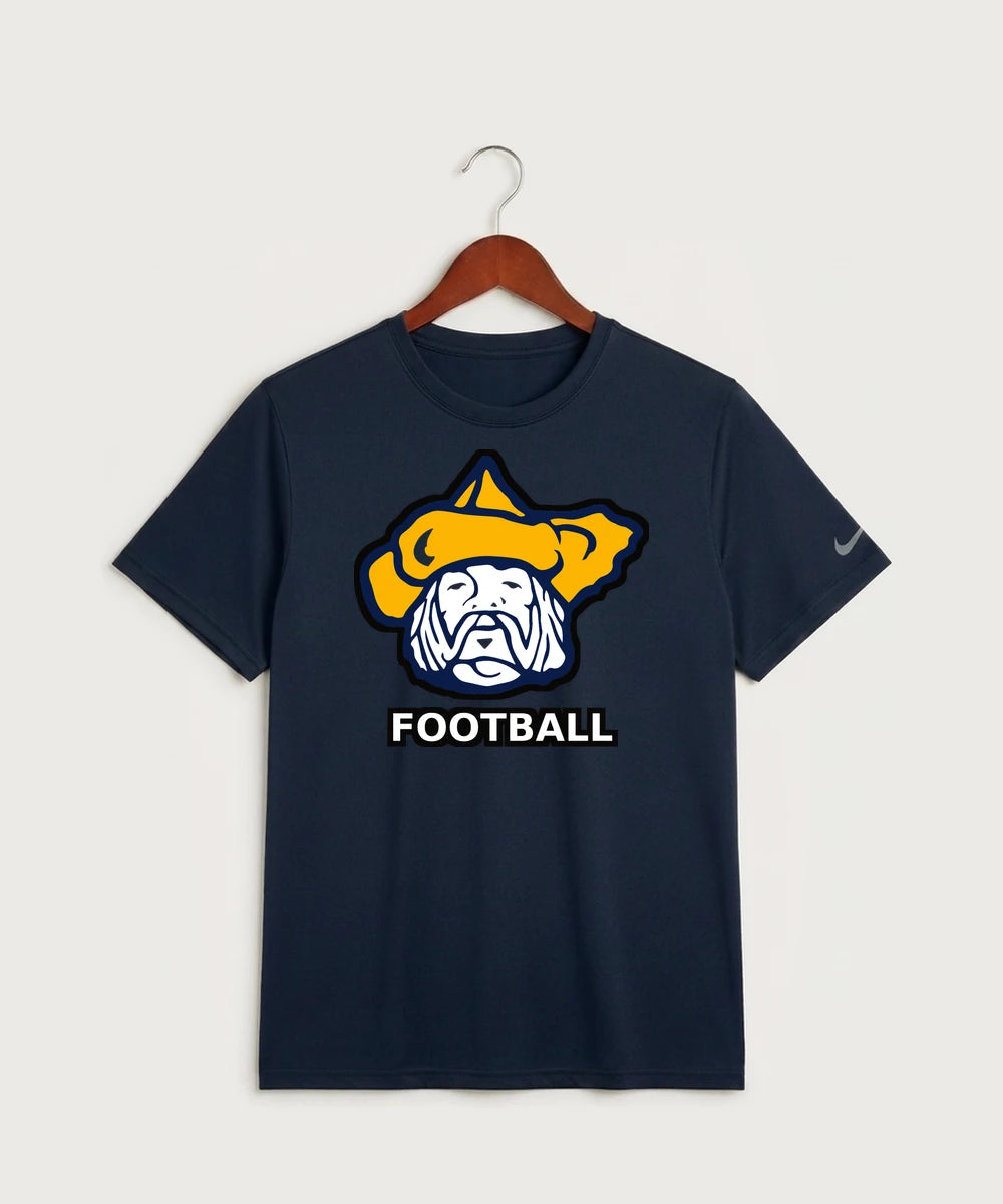 Polo HS Football general - College Navy Nike Swoosh Sleeve rLegend Tee NKDX8730
