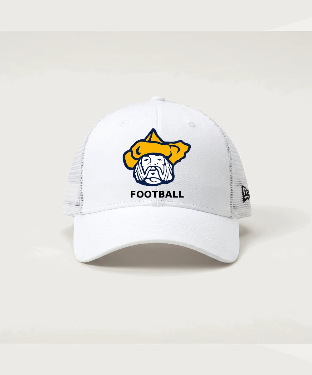 Polo HS Football general - Flag White/ White New Era - Stretch Mesh Cap. NE1020