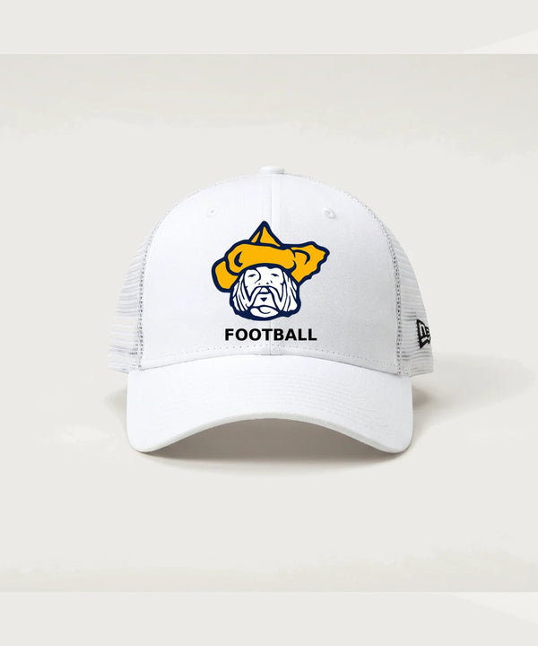 Polo HS Football general - Flag White/ White New Era - Stretch Mesh Cap. NE1020