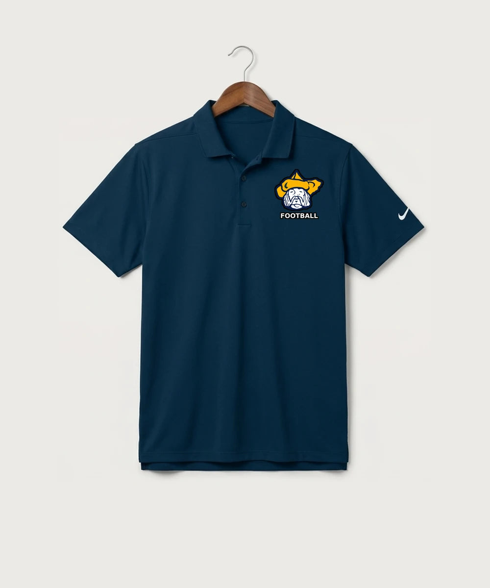Polo HS Football general - Navy Polo