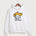 Polo HS Football general - White Port & Co Core Fleece Pullover Hooded Sweatshirt. PC78H