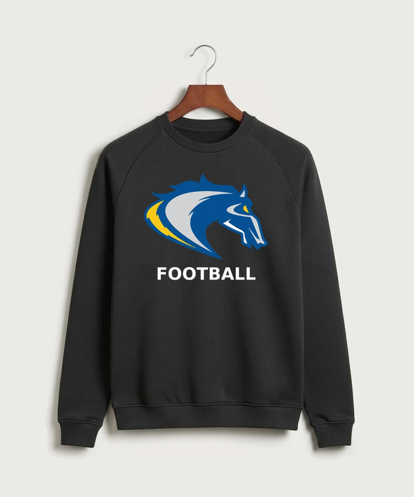 Riverside High School Football general - Black Crewneck