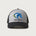 Riverside High School Football general - Grey/ Black New Era - Stretch Mesh Cap. NE1020