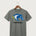 Riverside High School Football general - Medium Grey Port & Co Core Cotton Tee. PC54