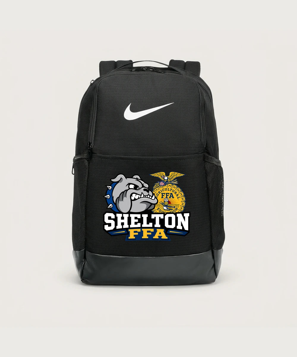 Shelton High School FFA general - Black Nike Brasilia Medium Backpack NKDH7709