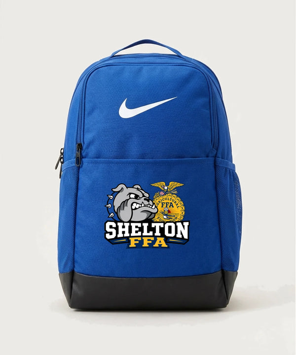 Shelton High School FFA general - Game Royal Nike Brasilia Medium Backpack NKDH7709