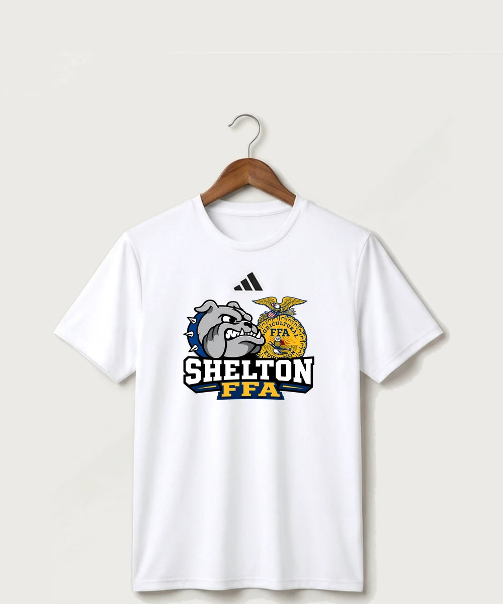 Shelton High School FFA general - White/ Black Men's Pregame T-Shirt