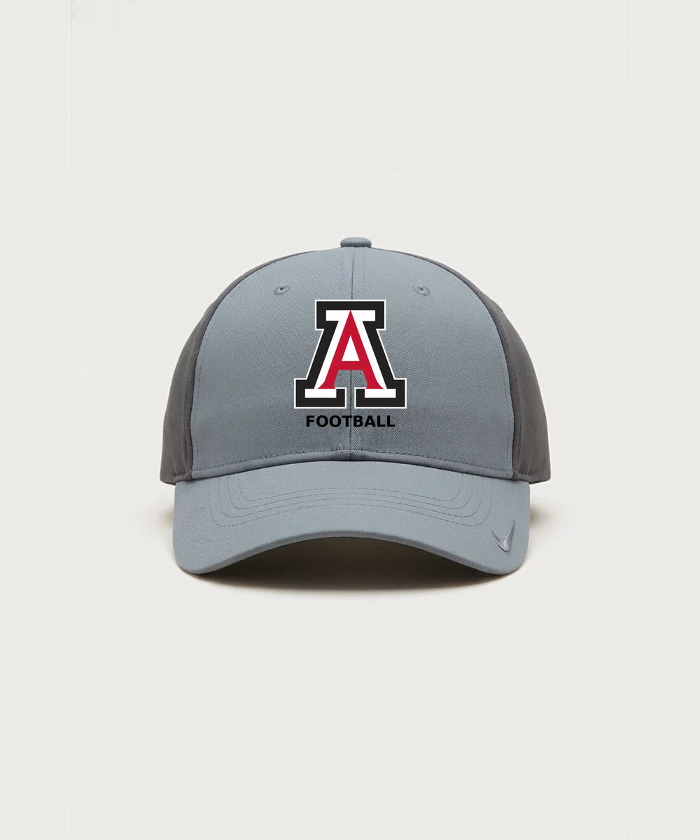 Amboy Football general - Cool Grey/ Dark Grey Nike Dri-FIT Legacy Cap NKFB6447