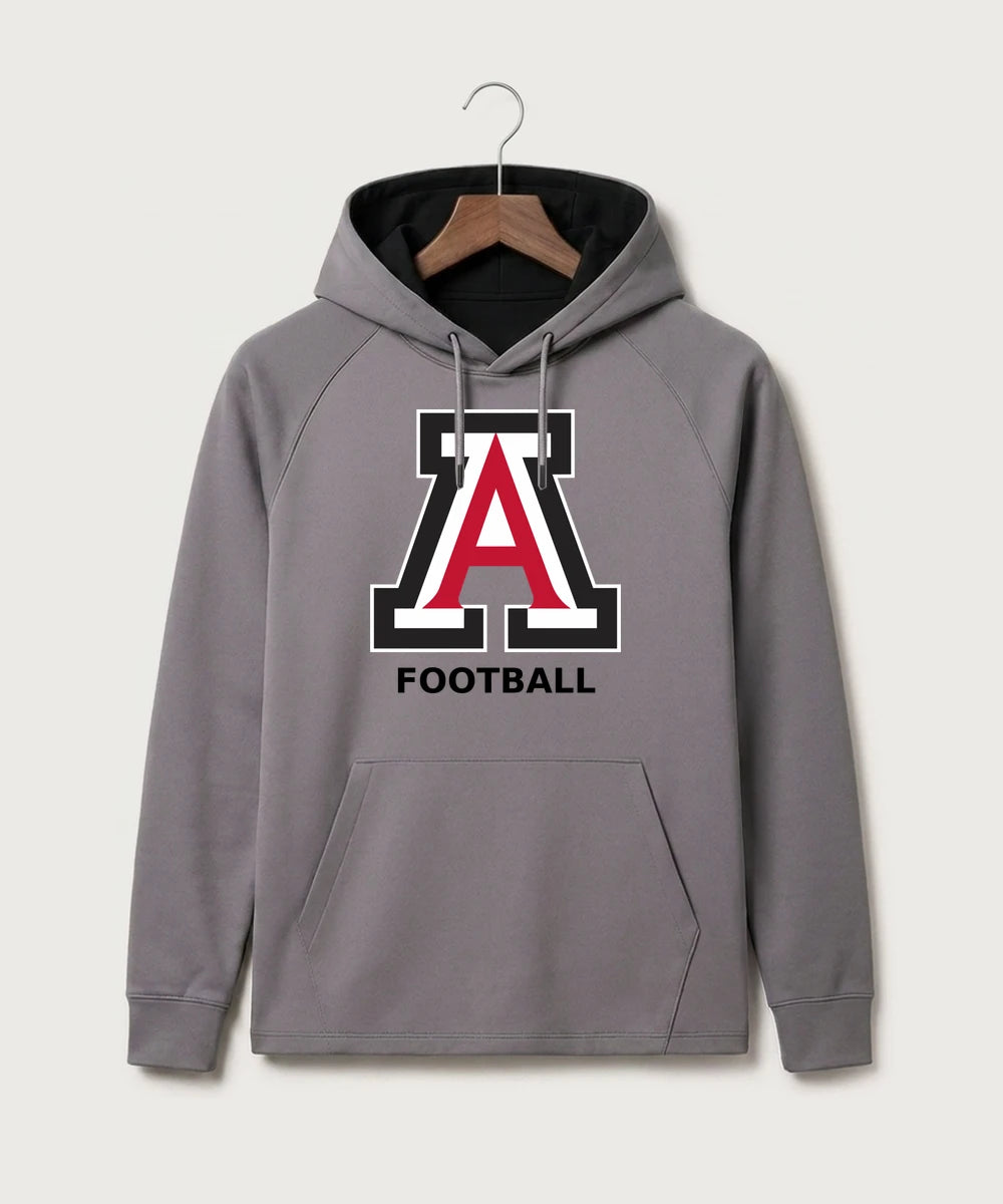 Amboy Football general - Gray Hoodie