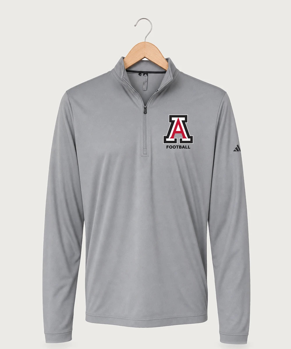 Amboy Football general - Grey Three Men's Ultimate365 Lightweight Quarter-Zip Pullover