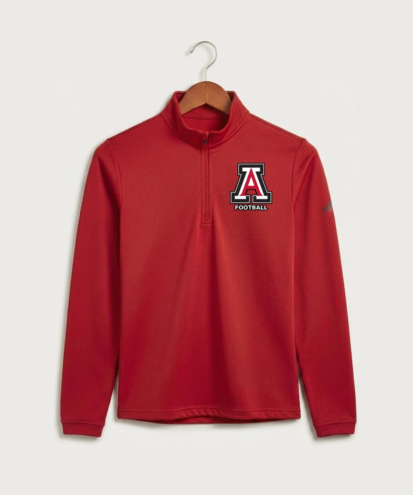 Amboy Football general - Power Red Men's Ultimate365 Lightweight Quarter-Zip Pullover