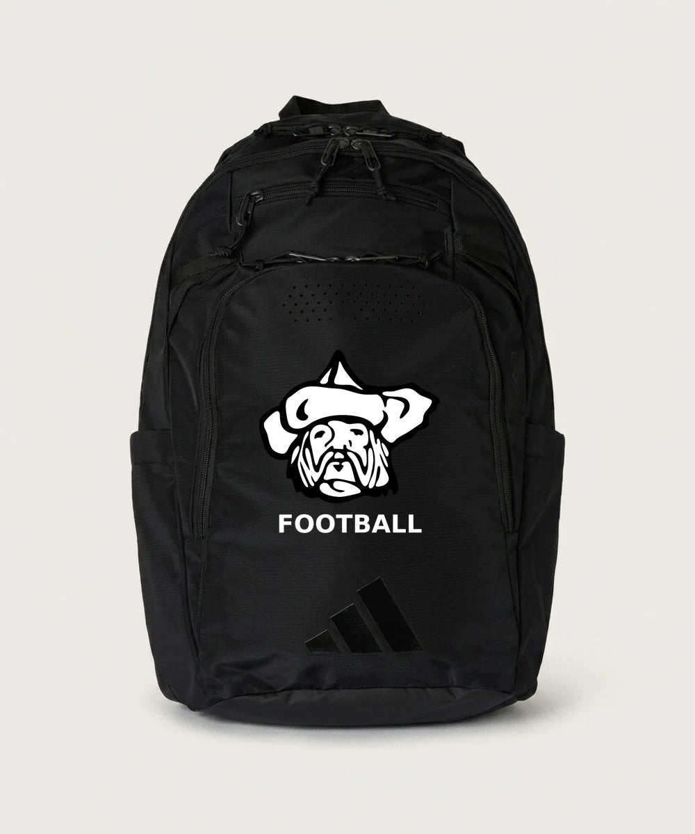 Polo HS Football general - Black/ Black Defender 5 Backpack