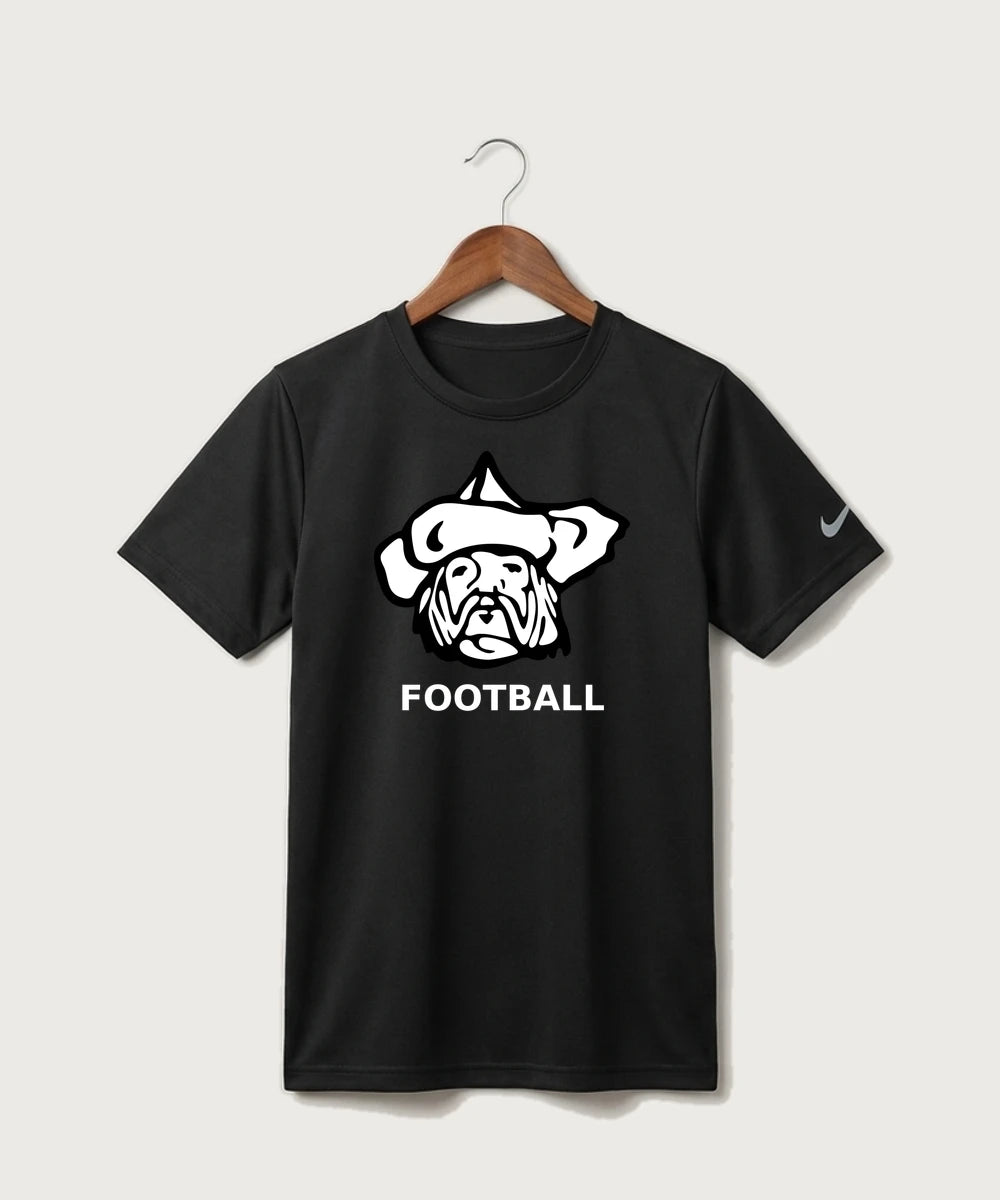 Polo HS Football general - Black Nike Youth Swoosh Sleeve rLegend Tee NKDX8787