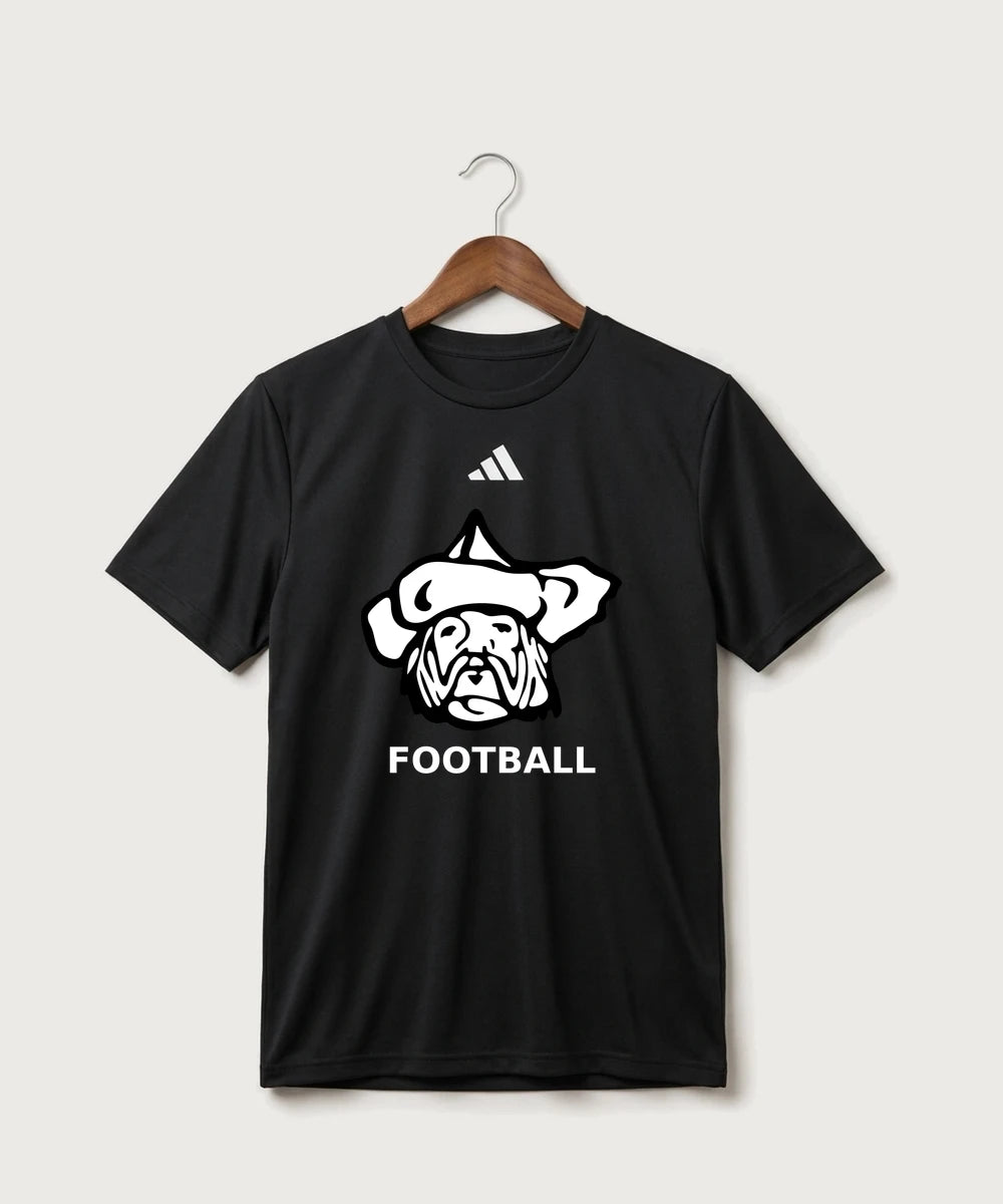 Polo HS Football general - Black/ White Men's Pregame T-Shirt